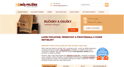 Desktop Screenshot of mujpelisek.cz